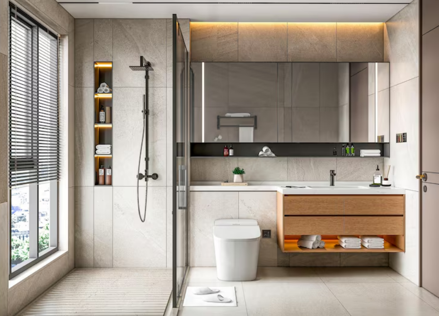 Salle de bain et toilettes