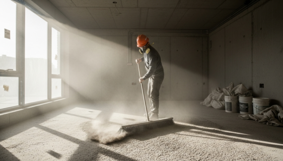 Nettoyage fin de chantier