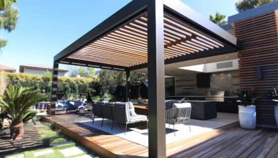Patio avec pergola