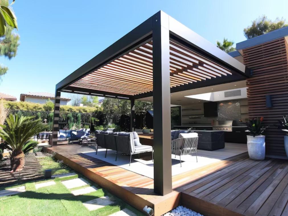 Patio avec pergola