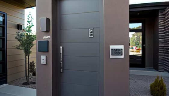 porte d'entrée connectée