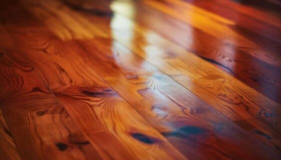 pose d’un parquet massif
