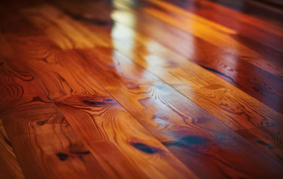 pose d’un parquet massif