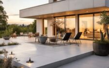 Terrasse en beton