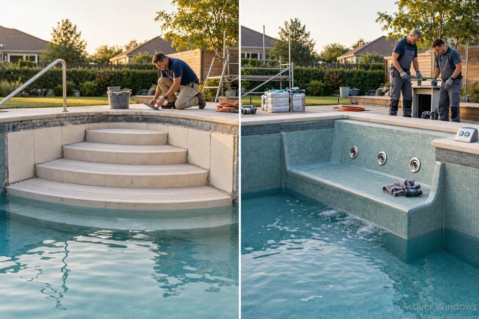 Rénovation de piscine