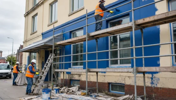 Travaux de peinture